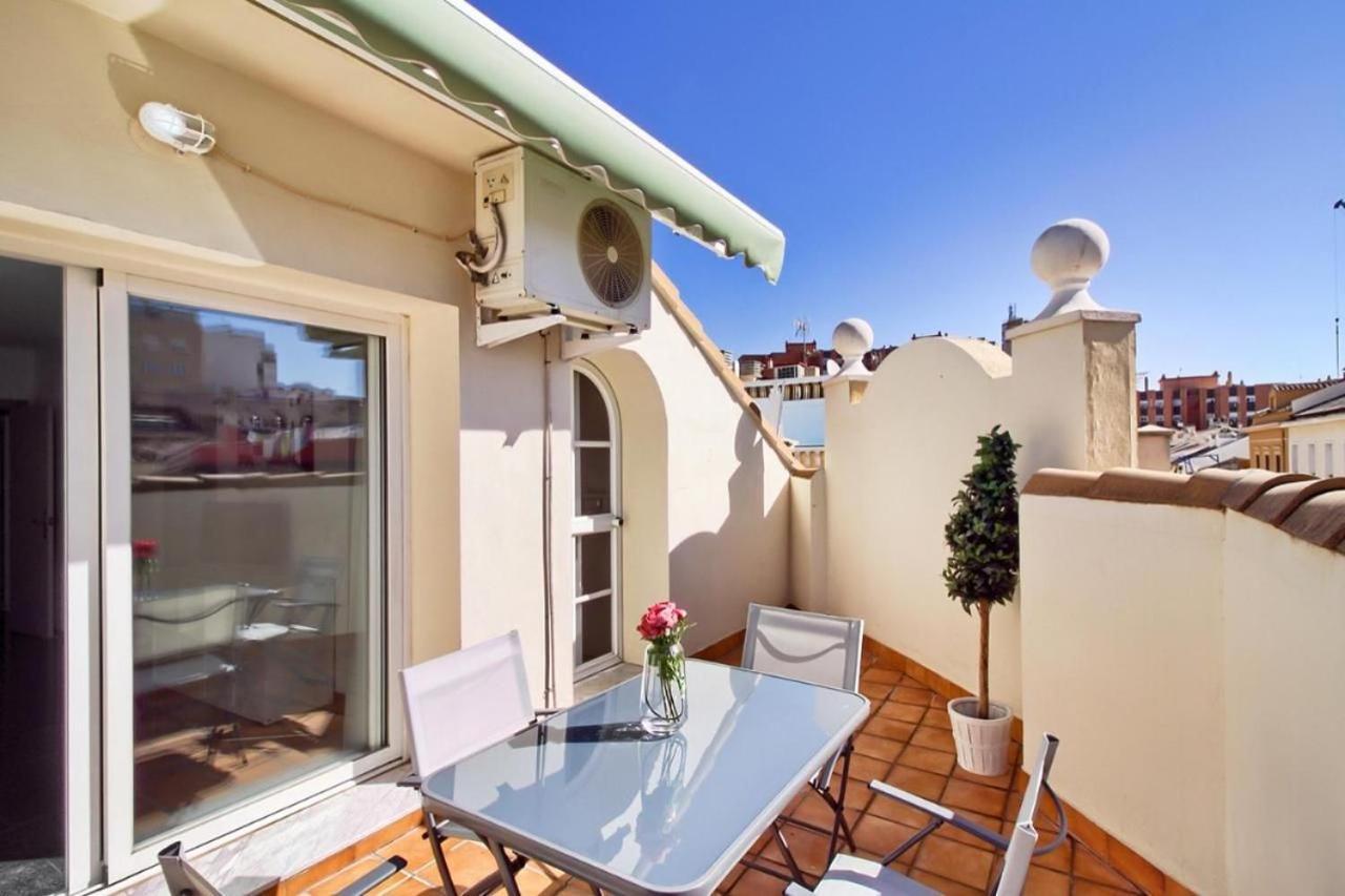 Atico Con Terraza Privada En Malaga Centro公寓 外观 照片